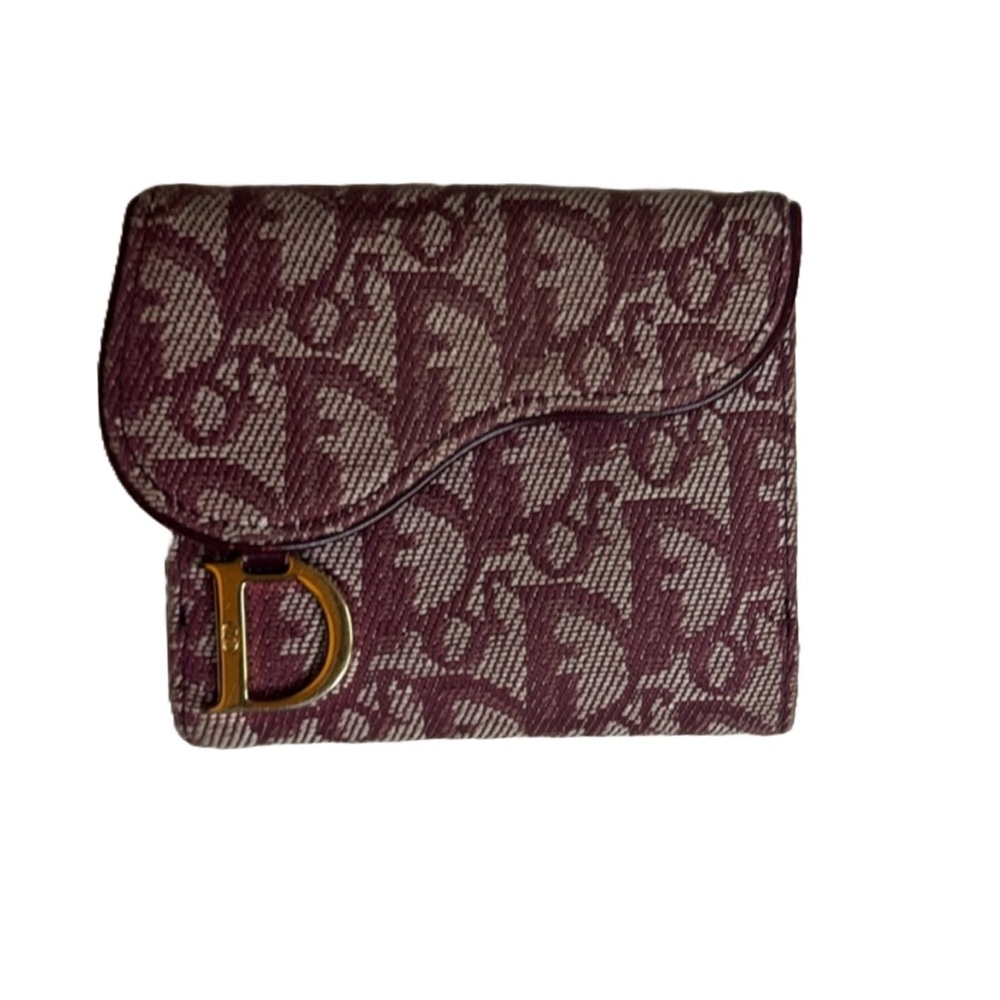 Christian Dior Trotter Compact Saddle Wallet